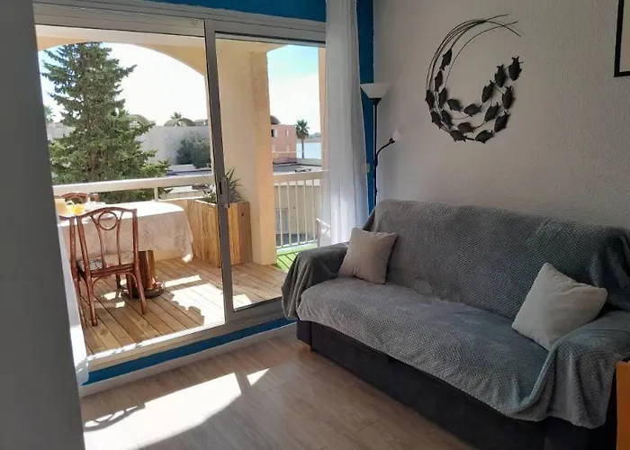 דירה Joli Appartement Climatise Residence Avec Piscine Et Plage Du Grazel A 180M *