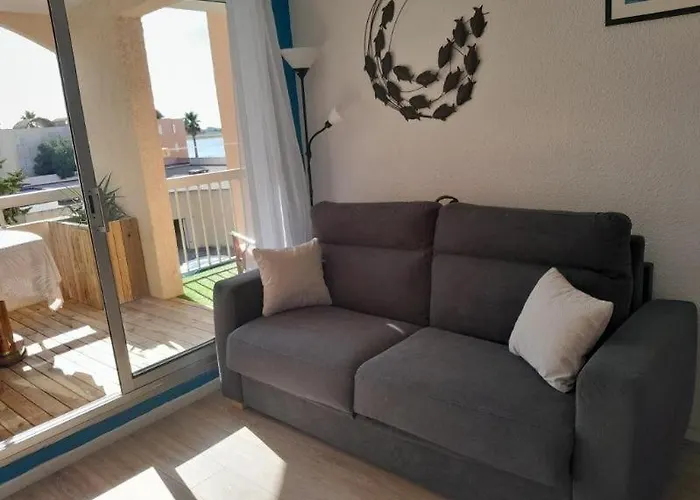 דירה Joli Appartement Climatise Residence Avec Piscine Et Plage Du Grazel A 180M