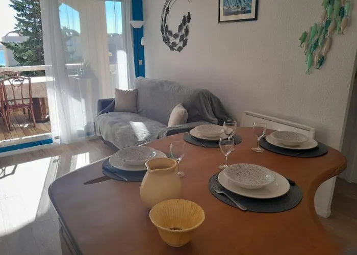 Joli Appartement Climatise Residence Avec Piscine Et Plage Du Grazel A 180M *